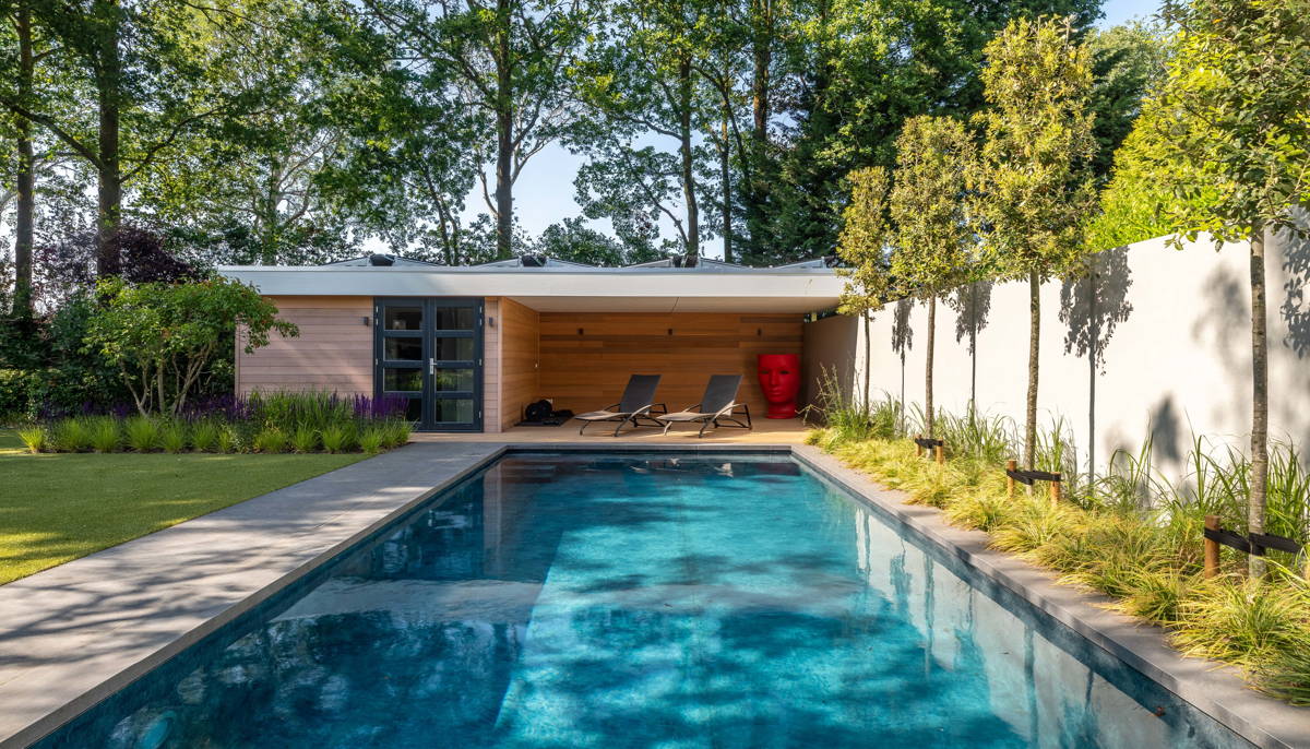 Luxe Poolhouse in Uden