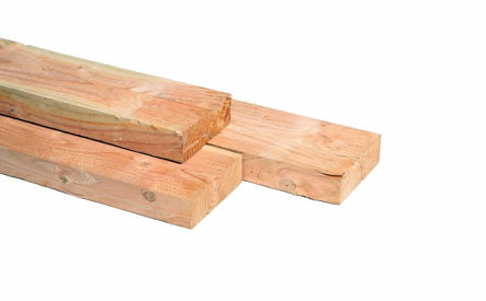 Balk 70x150mm, bezaagd, Douglas