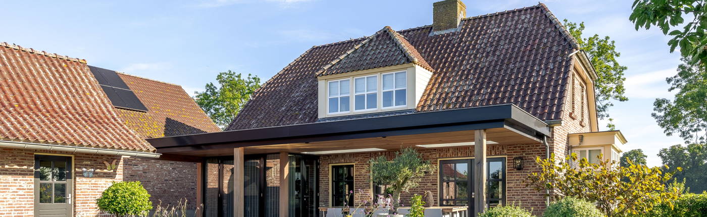 Huis met een overkapping vrijstaand