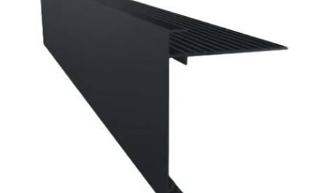 Daktrim aluminium zwart