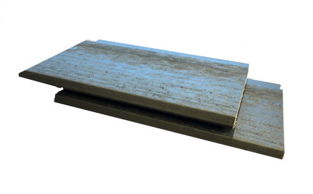 Vuren channelsiding zwart