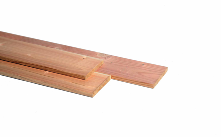 Plank 16x145mm, geschaafd, Douglas