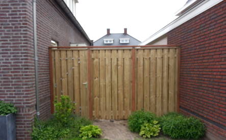 Poort 1 Vuren geïmpregneerd